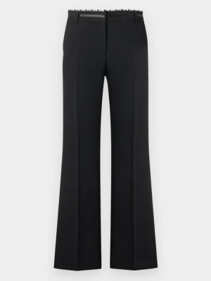 Spodnie materiałowe The Kooples czarny