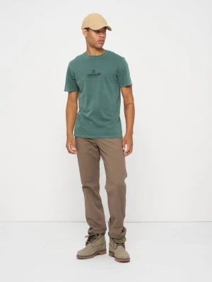 Spodnie materiałowe Timberland brązowy