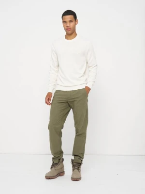Spodnie materiałowe Timberland zielony
