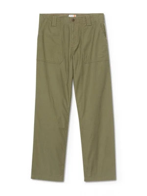 Spodnie materiałowe Timberland zielony melanż