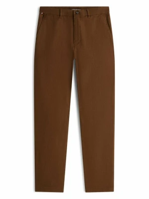Chinosy Tommy Hilfiger brązowy