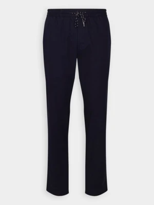 Spodnie materiałowe Tommy Hilfiger granatowy