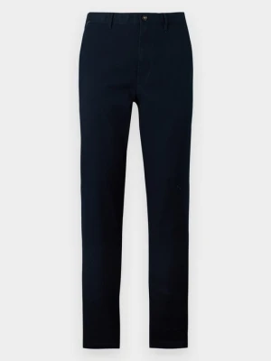 Spodnie materiałowe Tommy Hilfiger granatowy