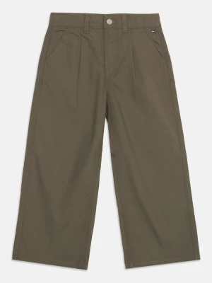 Spodnie materiałowe Tommy Hilfiger khaki