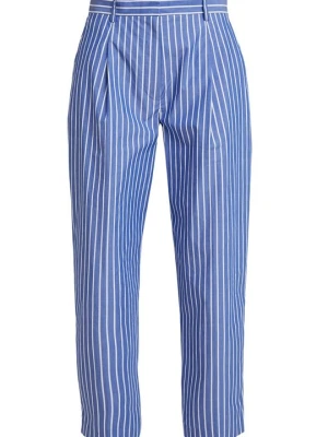 Spodnie materiałowe Tommy Hilfiger niebieski