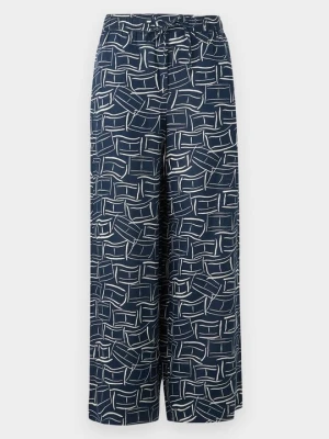 Spodnie materiałowe Tommy Hilfiger niebieski