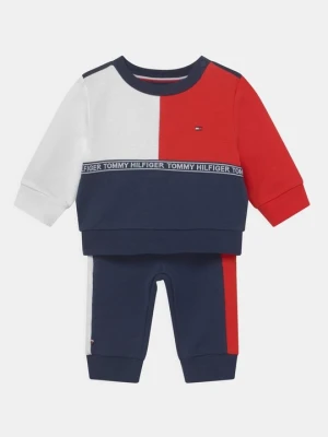 Spodnie materiałowe Tommy Hilfiger niebieski