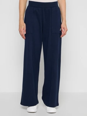 Spodnie materiałowe Tommy Hilfiger niebieski denim