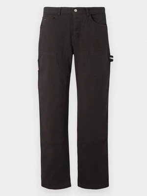 Spodnie materiałowe Tommy Jeans czarny