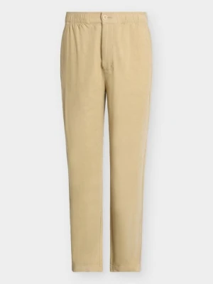 Spodnie materiałowe Tommy Jeans piaskowy