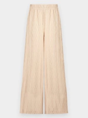 Spodnie materiałowe Topshop mleczny