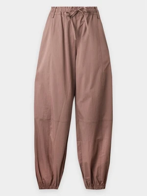 Spodnie materiałowe Topshop brązowy