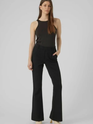Spodnie materiałowe Vero Moda czarny
