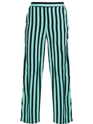 Spodnie materiałowe Vero Moda jasnozielony
