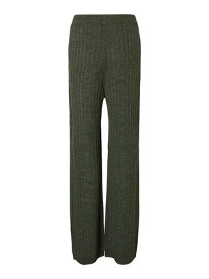 Spodnie materiałowe Vero Moda zielony