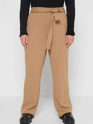 Spodnie materiałowe Vero Moda beżowy