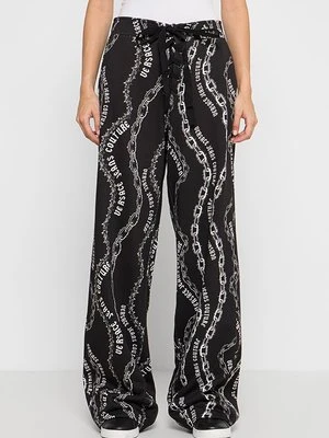 Spodnie materiałowe Versace Jeans Couture czarny