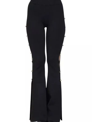 Spodnie materiałowe Versace Jeans Couture czarny