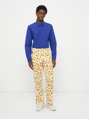 Jeansy Slim Fit Versace Jeans Couture biały