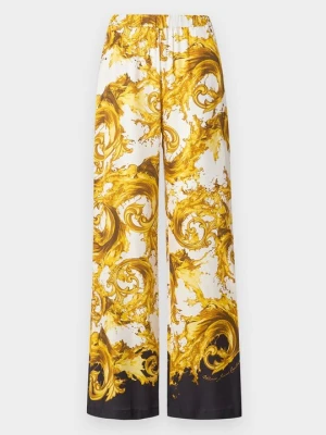 Spodnie materiałowe Versace Jeans Couture czarny
