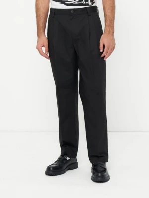 Spodnie materiałowe Versace Jeans Couture czarny