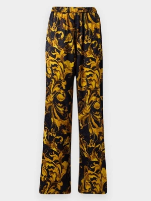 Spodnie materiałowe Versace Jeans Couture czarny