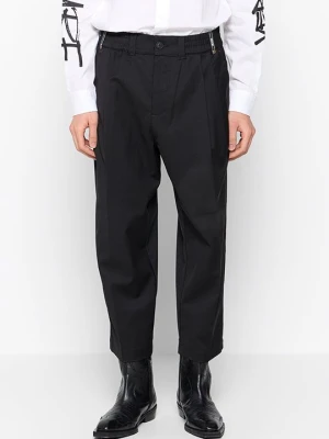 Spodnie materiałowe Versace Jeans Couture czarny