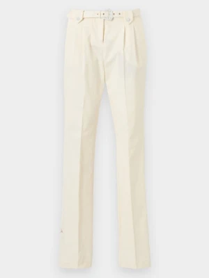 Spodnie materiałowe Versace Jeans Couture jasnożółty