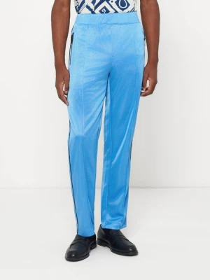 Spodnie materiałowe Versace Jeans Couture niebieski