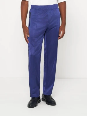 Spodnie materiałowe Versace Jeans Couture szafirowy