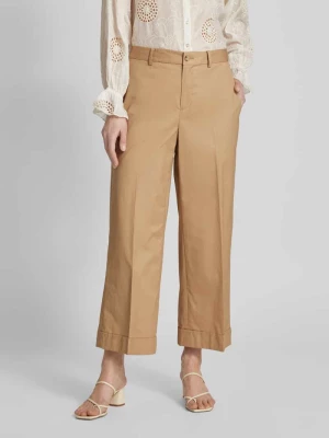 Spodnie materiałowe w kant model ‘CULCETTE’ Lauren Ralph Lauren