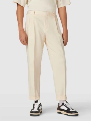 Spodnie materiałowe w kant model ‘GREENWICH’ Tommy Hilfiger