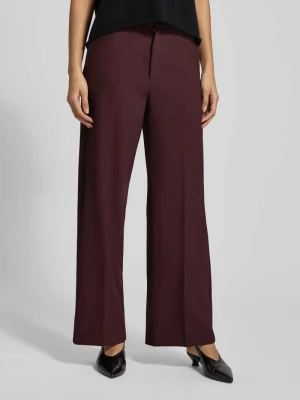 Spodnie materiałowe w kant model ‘Leya Miley’ MOS MOSH