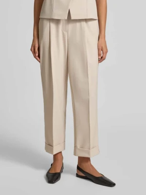 Spodnie materiałowe w kant model ‘Melosa’ Opus
