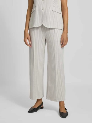 Spodnie materiałowe w kant z kieszeniami z tyłu Rich & Royal