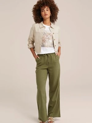 Spodnie materiałowe WE Fashion