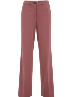 Spodnie materiałowe WE Fashion mauve
