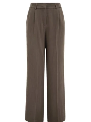 Spodnie materiałowe WE Fashion taupe