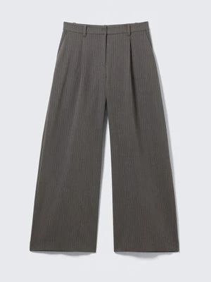 Spodnie materiałowe Weekday