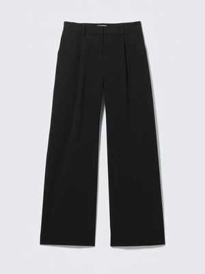 Spodnie materiałowe Weekday