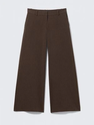 Spodnie materiałowe Weekday