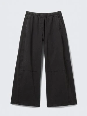 Spodnie materiałowe Weekday