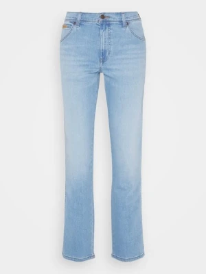 Spodnie materiałowe Wrangler jasnoniebieski denim