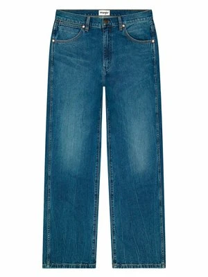 Spodnie materiałowe Wrangler niebieski denim