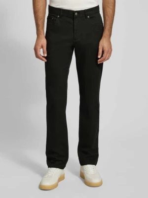 Spodnie materiałowe o kroju regular fit z 5 kieszeniami Christian Berg Men