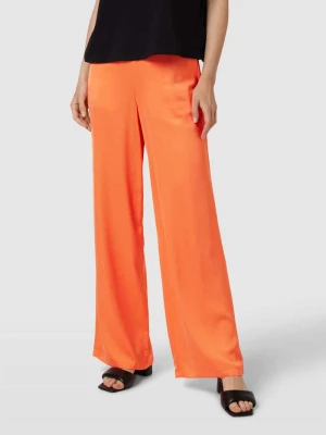 Spodnie materiałowe z bocznymi, wpuszczanymi kieszeniami model ‘FFRANZISKA’ Selected Femme