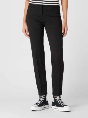 Spodnie materiałowe z dodatkiem streczu model ‘Jolie’ TONI