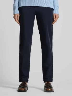 Spodnie materiałowe z dodatkiem streczu model ‘Ute’ RAFFAELLO ROSSI