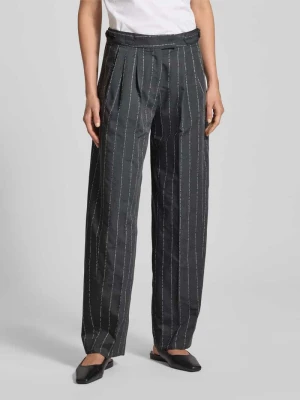 Spodnie materiałowe z dodatkiem wełny i kieszeniami z tyłu Scotch & Soda