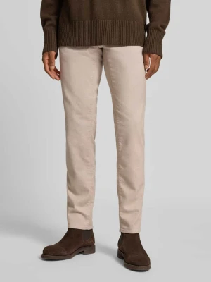 Spodnie materiałowe z dodatkiem wiskozy i 5 kieszeniami model ‘Cadiz’ BRAX